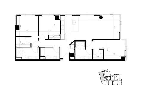 Floor plan for 3 beds, 3 baths, 1528 sqft
